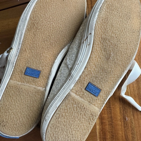 Kate Spade x Keds glitter sneaker size 7.5 - Picture 3 of 4